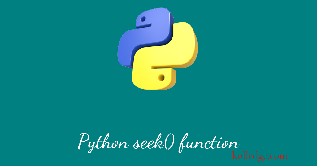 Python Seek Function 9582